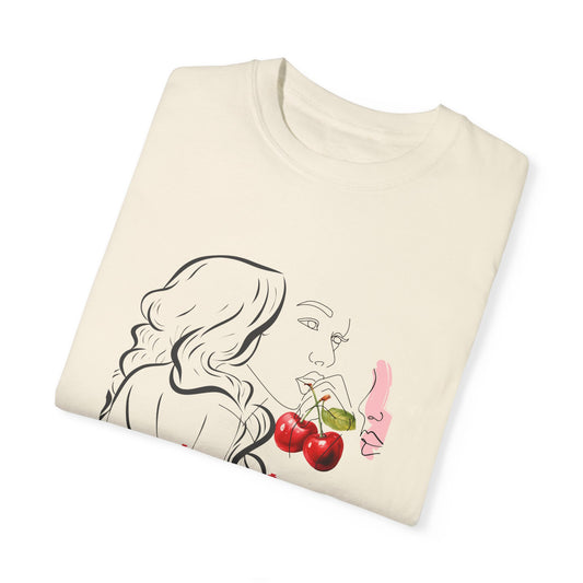 Cherry on Top Garment-Dyed T-Shirt